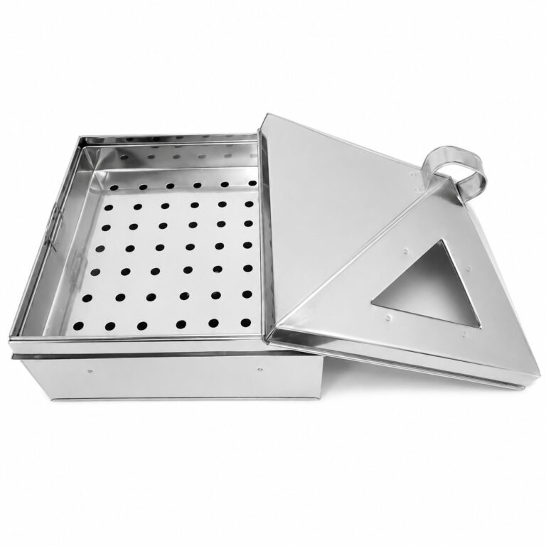 Square Steamer Pot for Dim Sum, Brownies, and Vegetables
